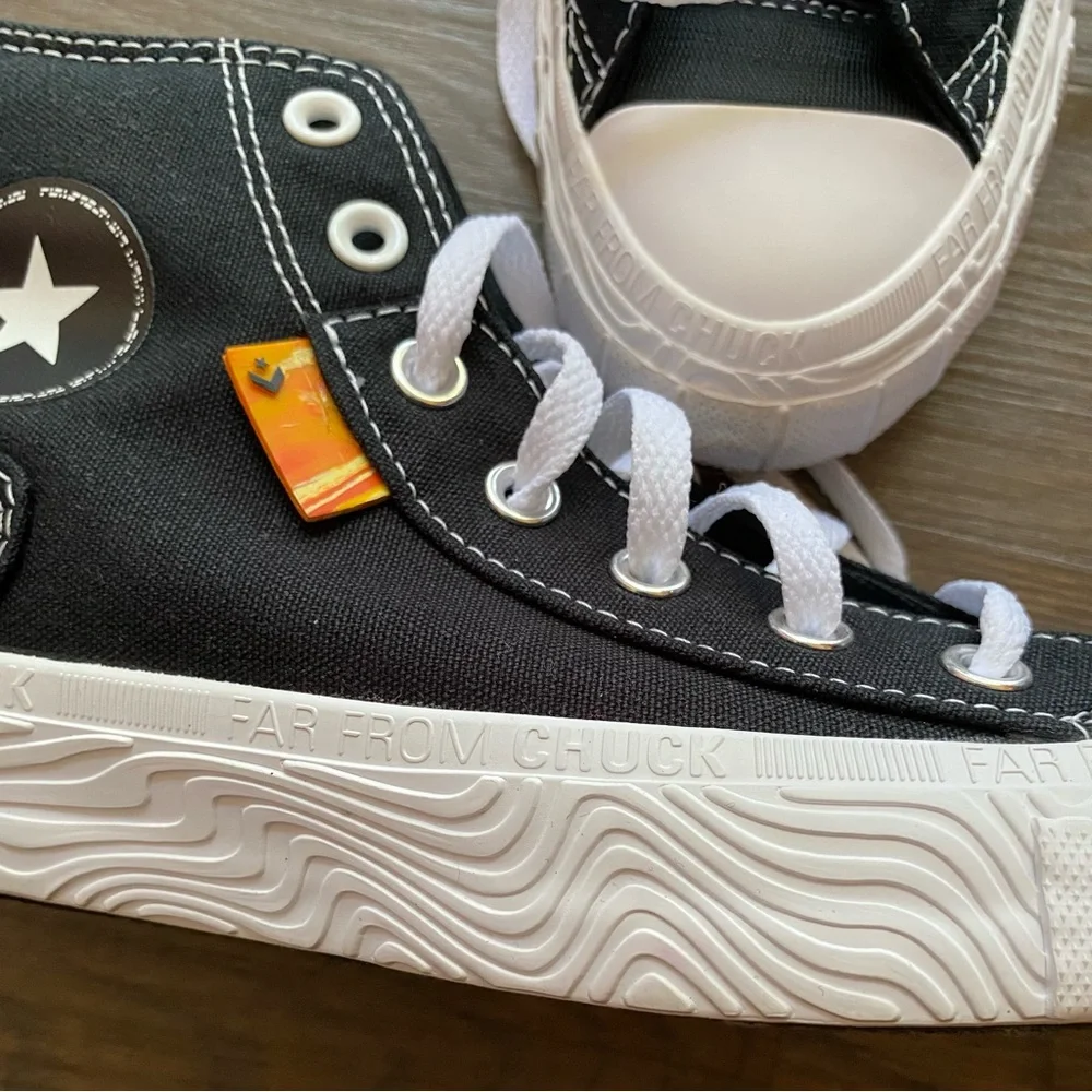 Converse Kids Black and White High-Tops
